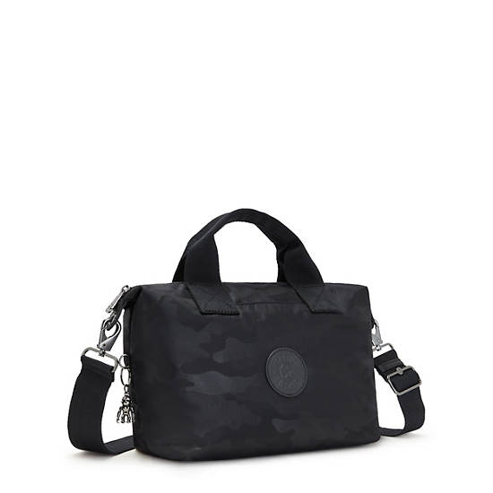 Torby Mini Kipling Kala Handbag Czarne Camo | PL 1894WN